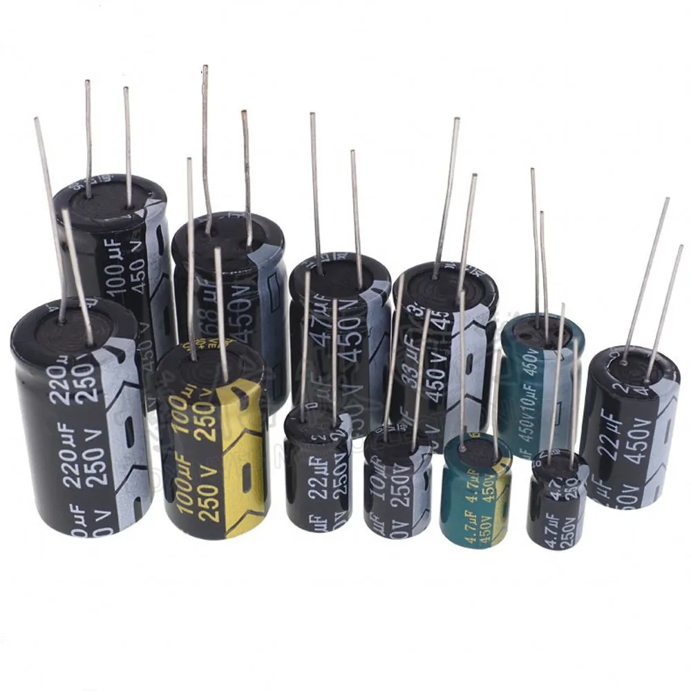 Aluminum Electrolytic Capacitor 25V 22UF 33UF 47UF 100UF 220UF 330UF 470UF 680UF 1000UF 2200UF 3300UF 4700UF 6800UF 10000UF