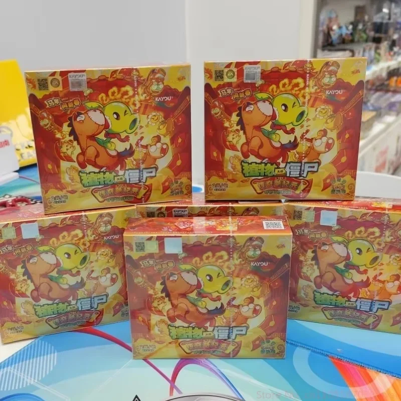 

Коллекционные карты Kayou Plants Vs Zombies V10 Wave Wonderful Natural Journey Time Year Of The Horse, подарки к Весеннему фестивалю