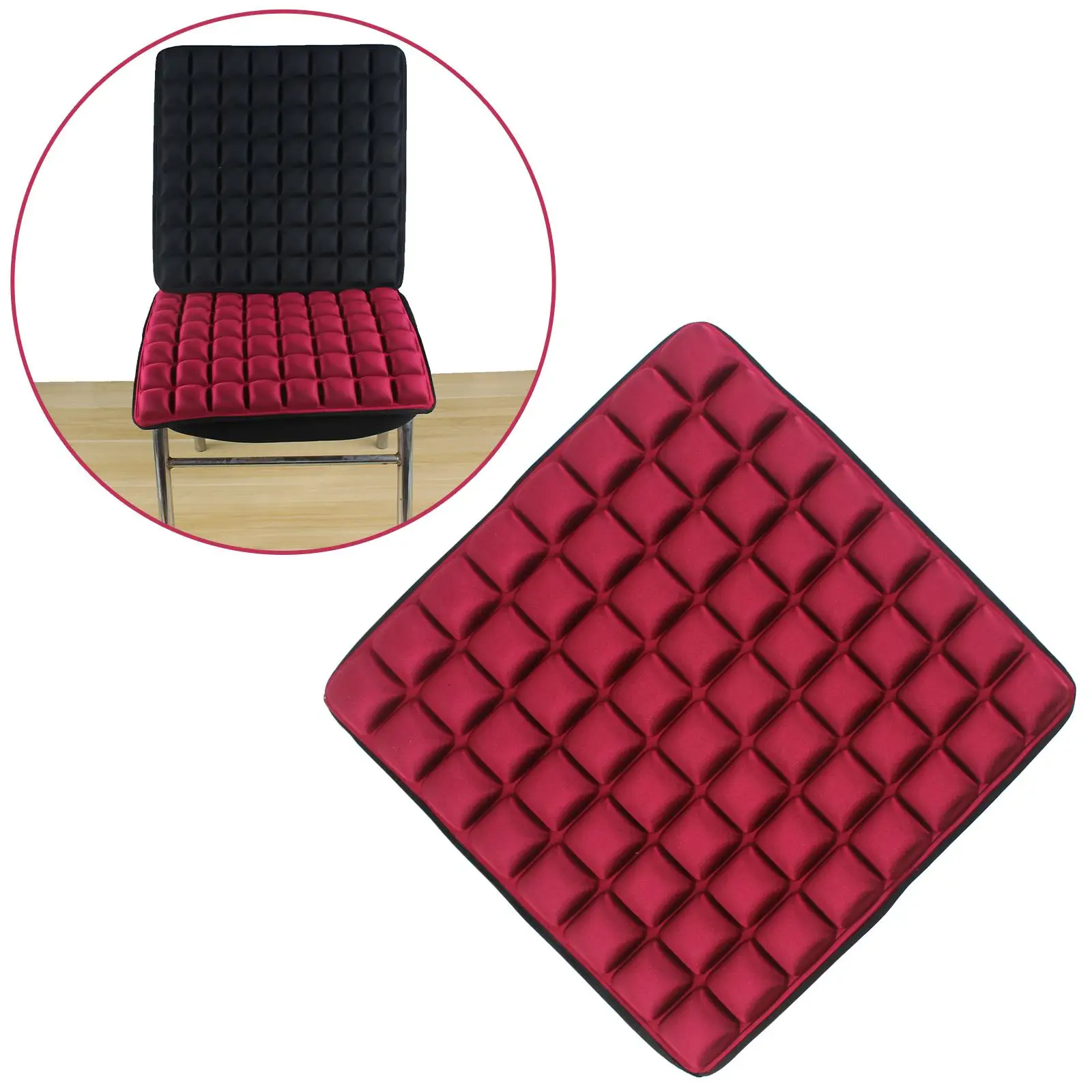 Seat Cushion Absorbs Pressure Points Comfortable Thicken Portable Breathable Padding Soft 3D Chair Pads for Car Wheelchair