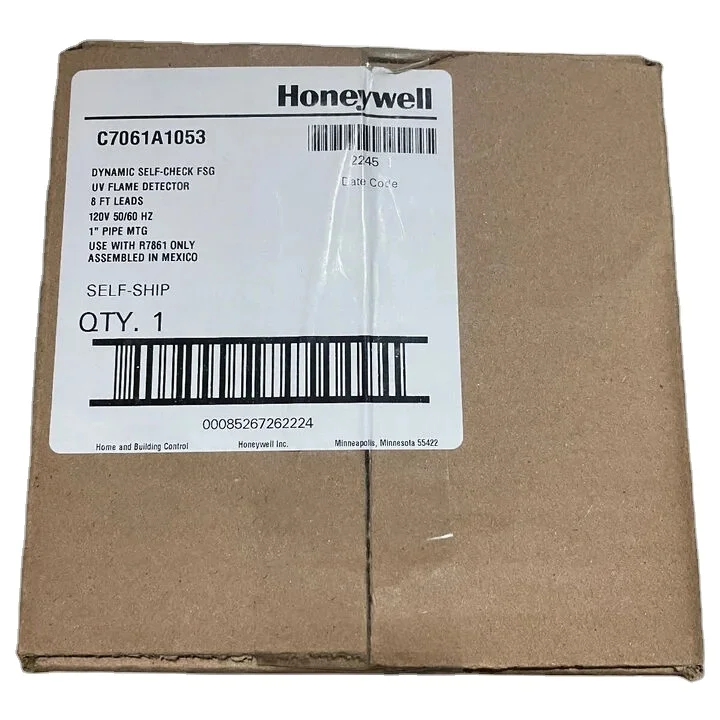 One New Honeywell C7061A1053 C7061A 1053 UV Flame Detector Expedited Shipping