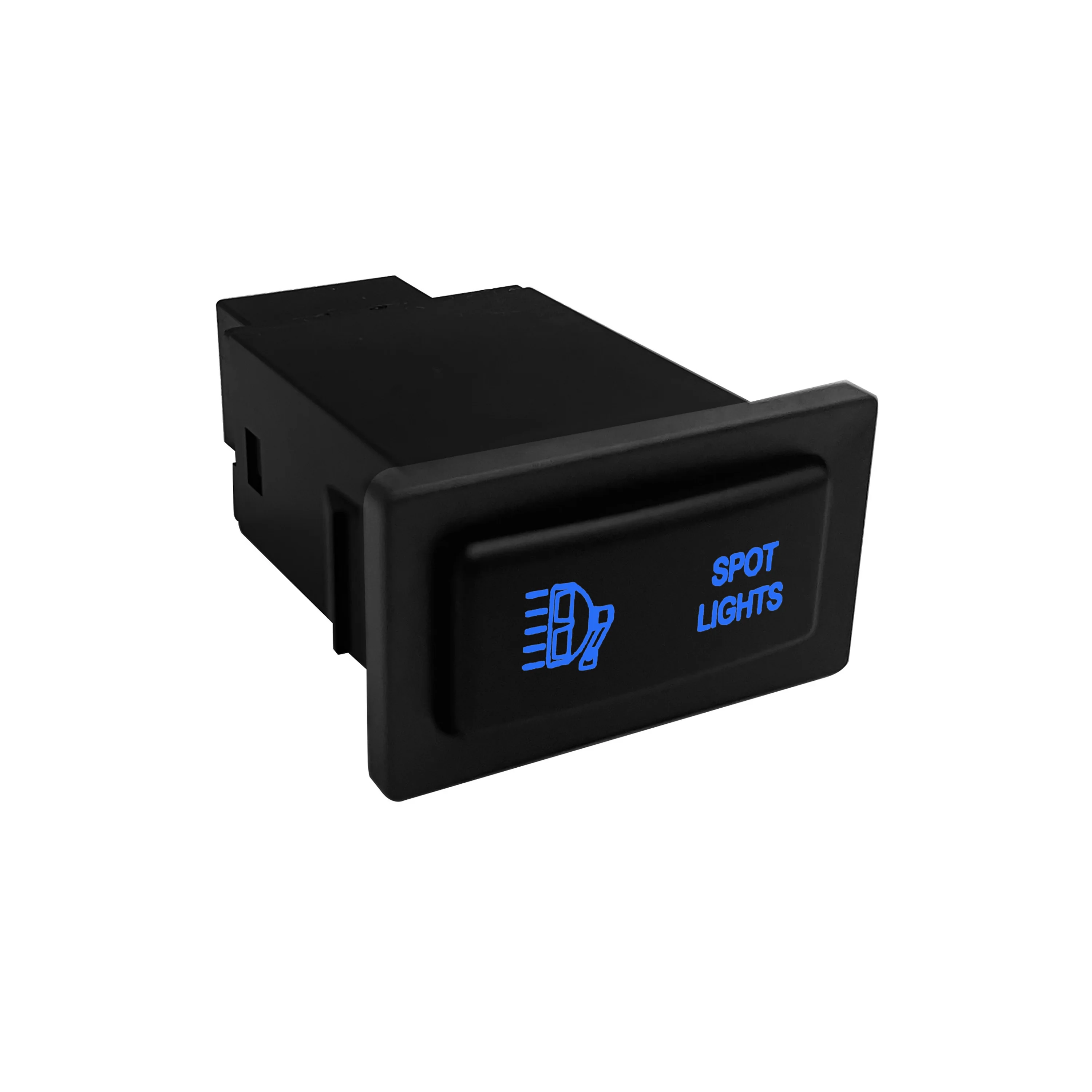 12V Blue Led SPOT LIGHTS/LED LIGHT BAR Push Switch for Car TOYOTA Prado 90 95 LandCruiser Button Accessories Horizontal Type view 6