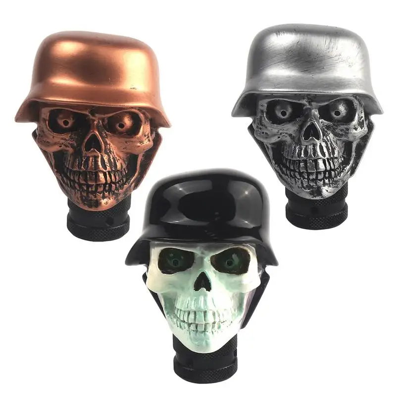 

Автомобильный чехол для рычага переключения передач, уникальный череп, смола, автомобильная ручка переключения передач, ручка переключения передач, аксессуары для украшения интерьера автомобиля