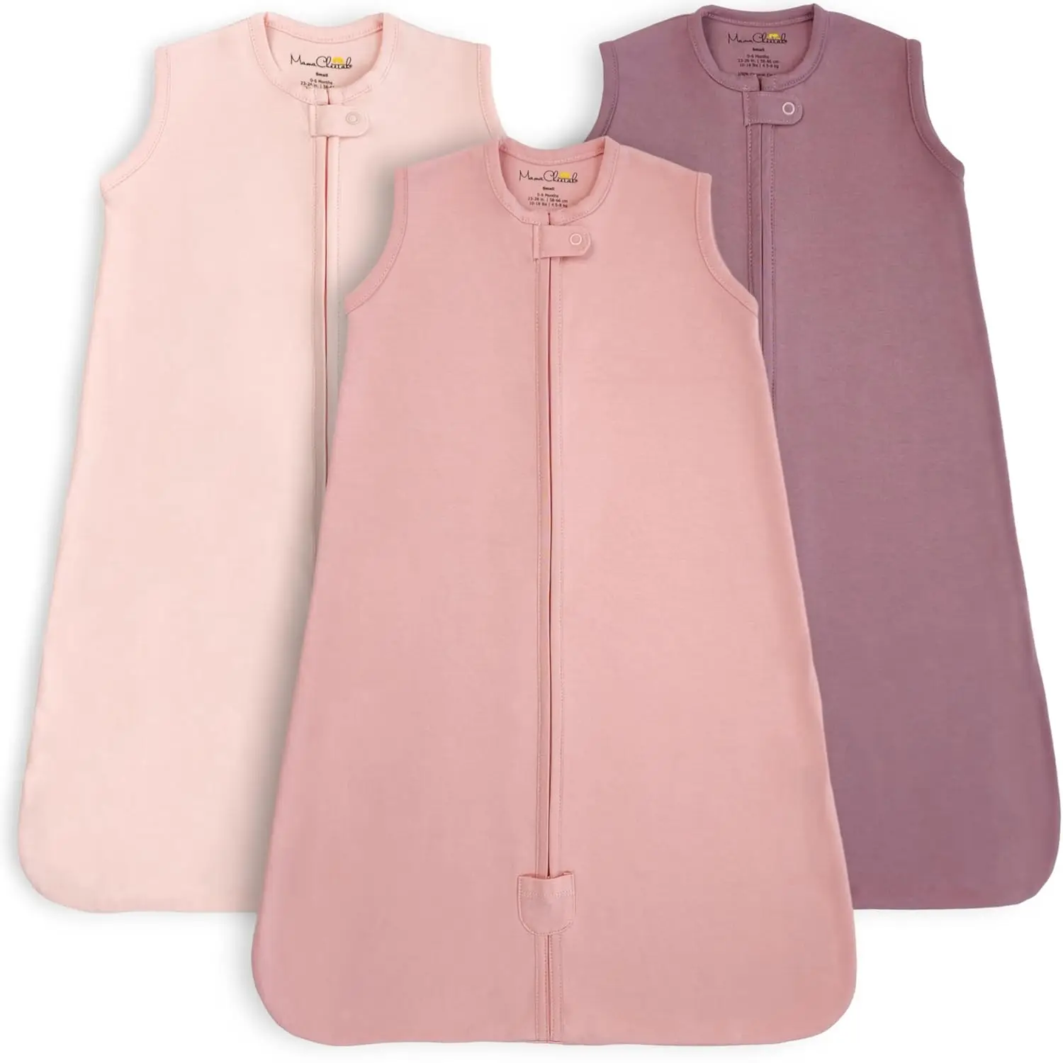 

Organic Cotton Baby Sleep Sack 0.5 TOG, Wearable Blanket with Two-Way Zipper for Newborn to Toddler, 6-12 Months