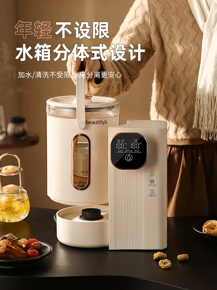 E132 درجة حرارة ثابتة غلاية كهربائية منزلية أوتوماتيكية غلاية ذكية للحفاظ على الحرارة