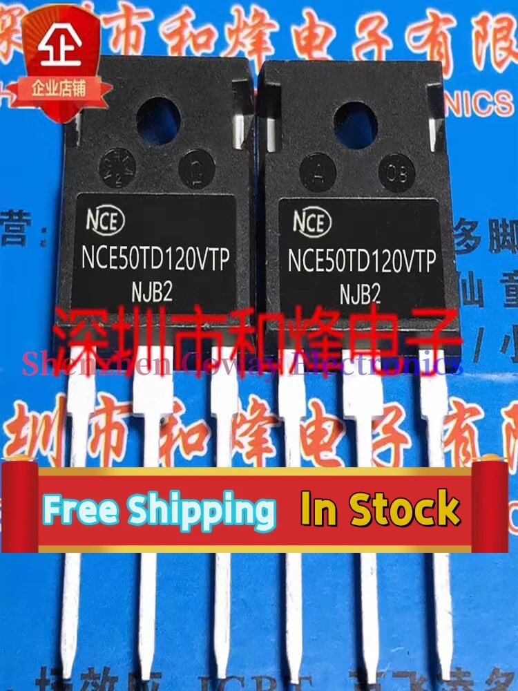 

10PCS-30PCS NCE50TD120VTP TO-247 IGBT 50A 1200V In Stock Fast Shipping