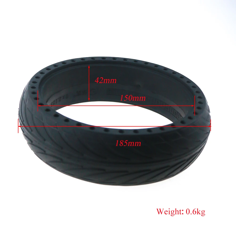 8inch Hoenycomb soild Tire For Ninebot ES Electric Scooter Front Rear Tires Wheel Tyre Replacement for Ninebot ES1 ES2 ES4 Tyres