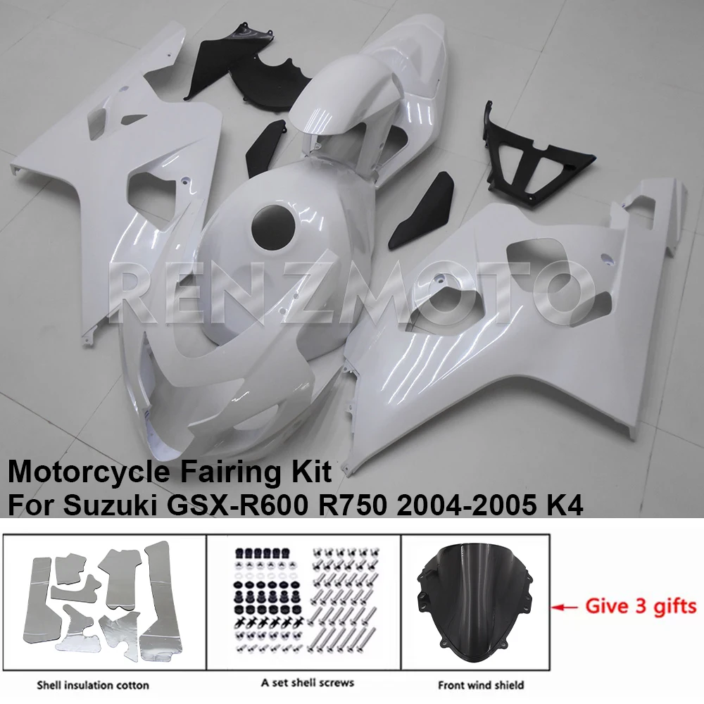 

S0604-2001 For Suzuki GSX-R600 R750 04-05 K4 K5 Fairing Motorcycle Set Body Kit Decoration Plastic Guard Plate Accessories Shell