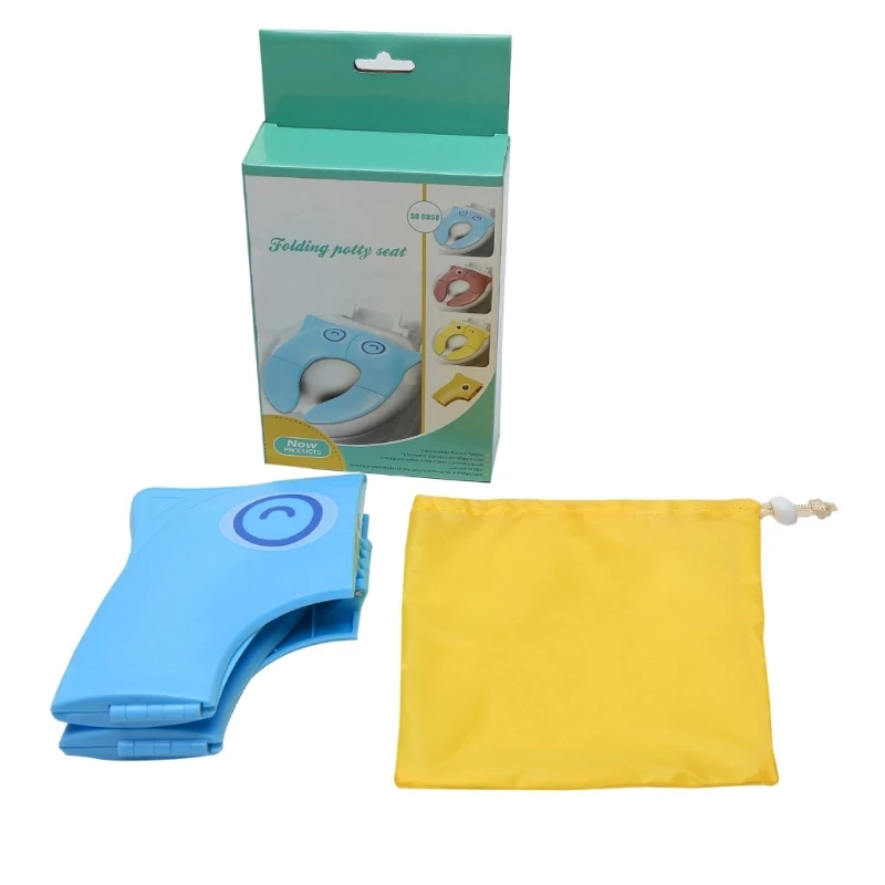 Coussinets en silicone antidérapants pliables portables, siège d'entraînement en pot pour enfants garçons filles en bas âge,