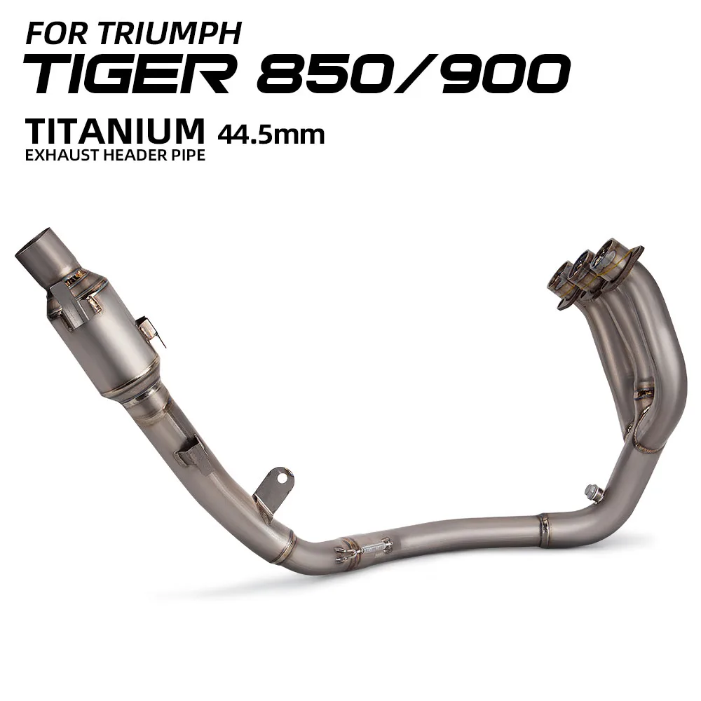 For Triumph Tiger 850 900 2020-2024 Motorcycle Full Titanium Alloy Exhaust Modify Front Link Pipe Escape Moto with DB Killer