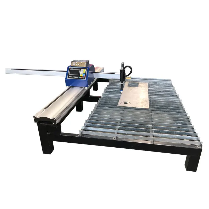 Máquina de corte CNC de plasma fino tipo pórtico de alta precisão para metal, aço inoxidável, máquina de corte de plasma CNC chinesa barata