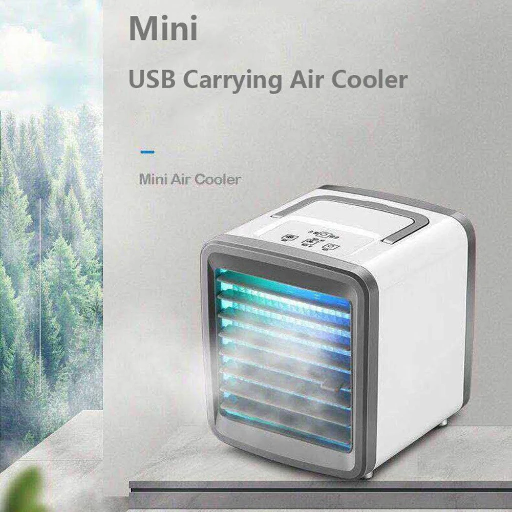 Air Conditioner Air Cooler Fan Water Cooling Fan Air Conditioning For Room Office Mobile Portable Air Conditioner Cars