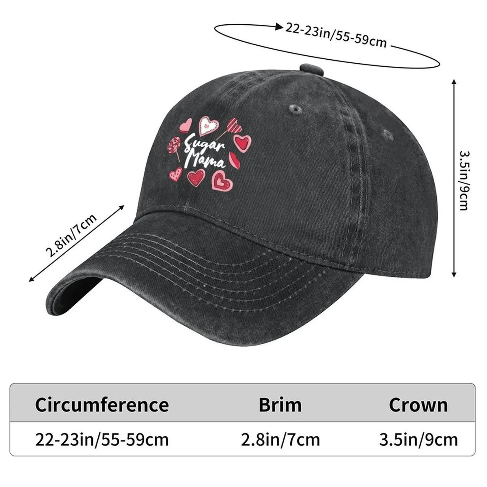 Sugar Mama: A Sweet Tooth's Journey in the Baking Mom Life Baseball Cap Dropshipping Male hat Female Men's