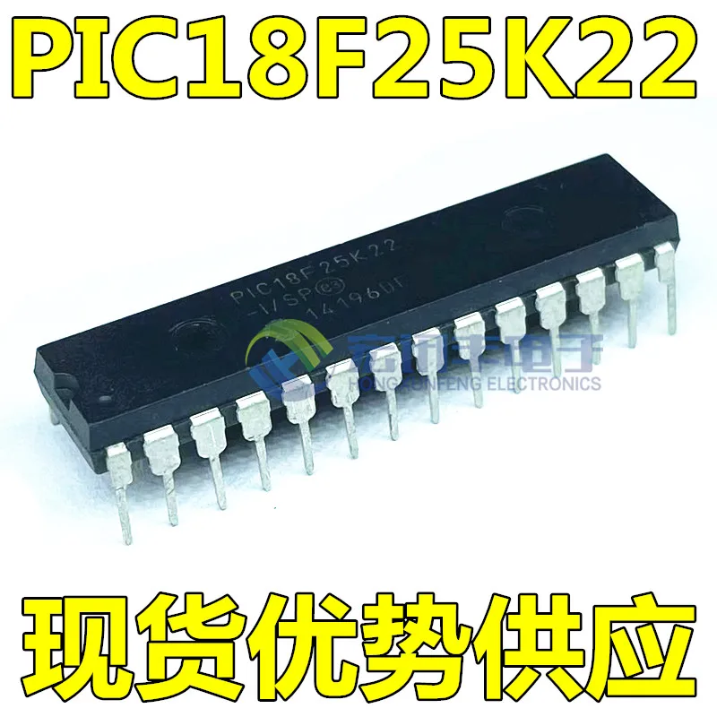 

PIC18F25K22 PIC18F25K22-I/SP DIP-28 10 шт.