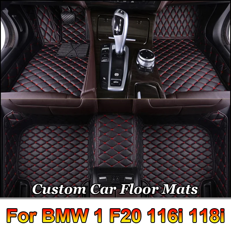 

Автомобильные коврики для BMW 1 F20 116i 118i (четыре двери) 2012 2013-15 2016 2017 2018 Автоматические подушечки для ног Ковровое покрытие Аксессуары для интерьера