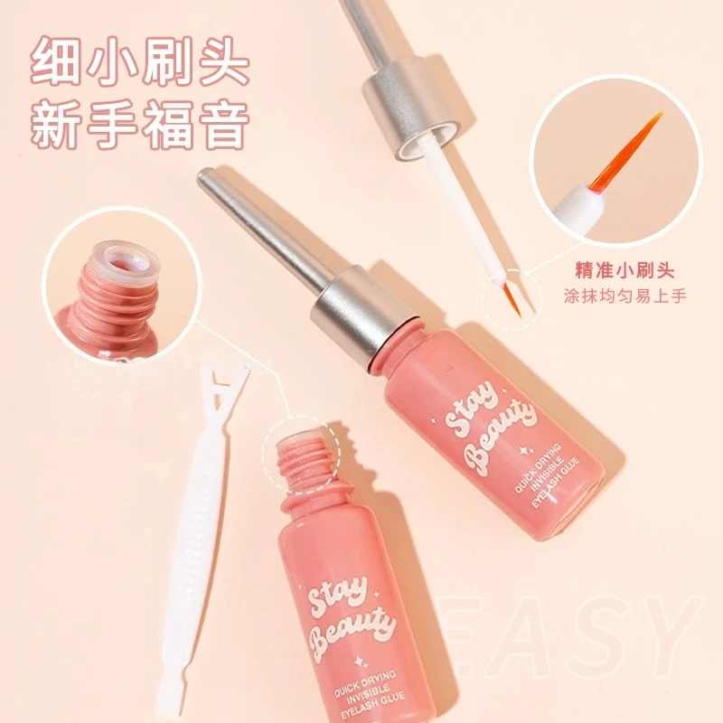 빠른 건조 보이지 않는 인조 속눈썹 접착제 드라이 플라워 스타일링 다기능 미용 도구