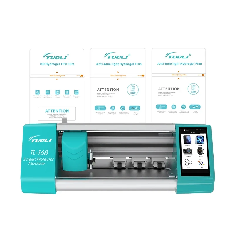 

Hot Selling Screen Protector 3D back film mobile front film cutting machine TPU Hydrogel machine