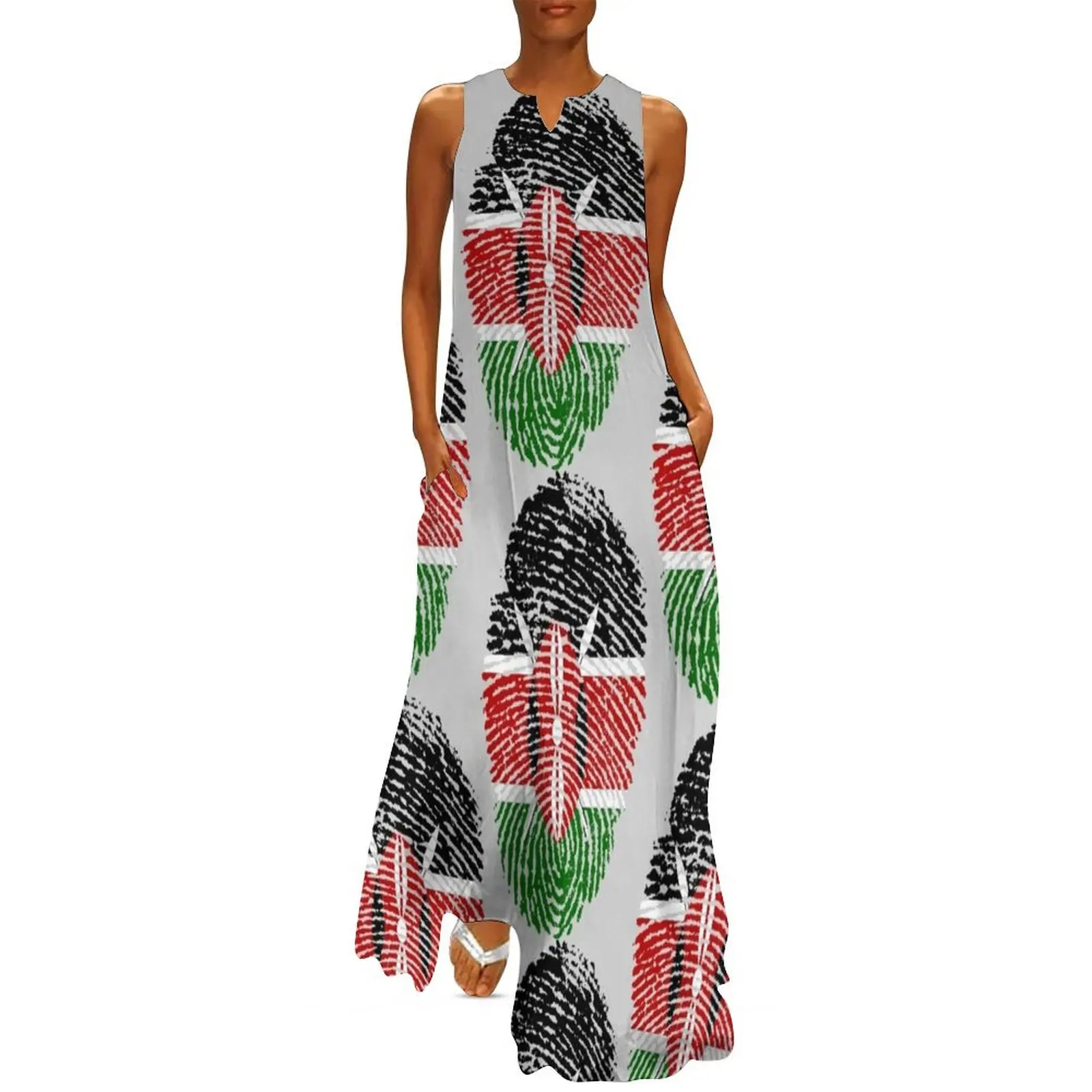 

Identity: Kenyan Long Dress womens dress Long dresses