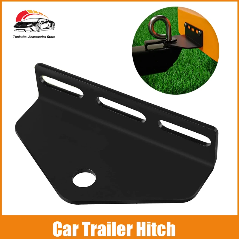 Universal Car Zero Turn Lawn Mower Trailer Hitch Heavy Duty Steel 3/4