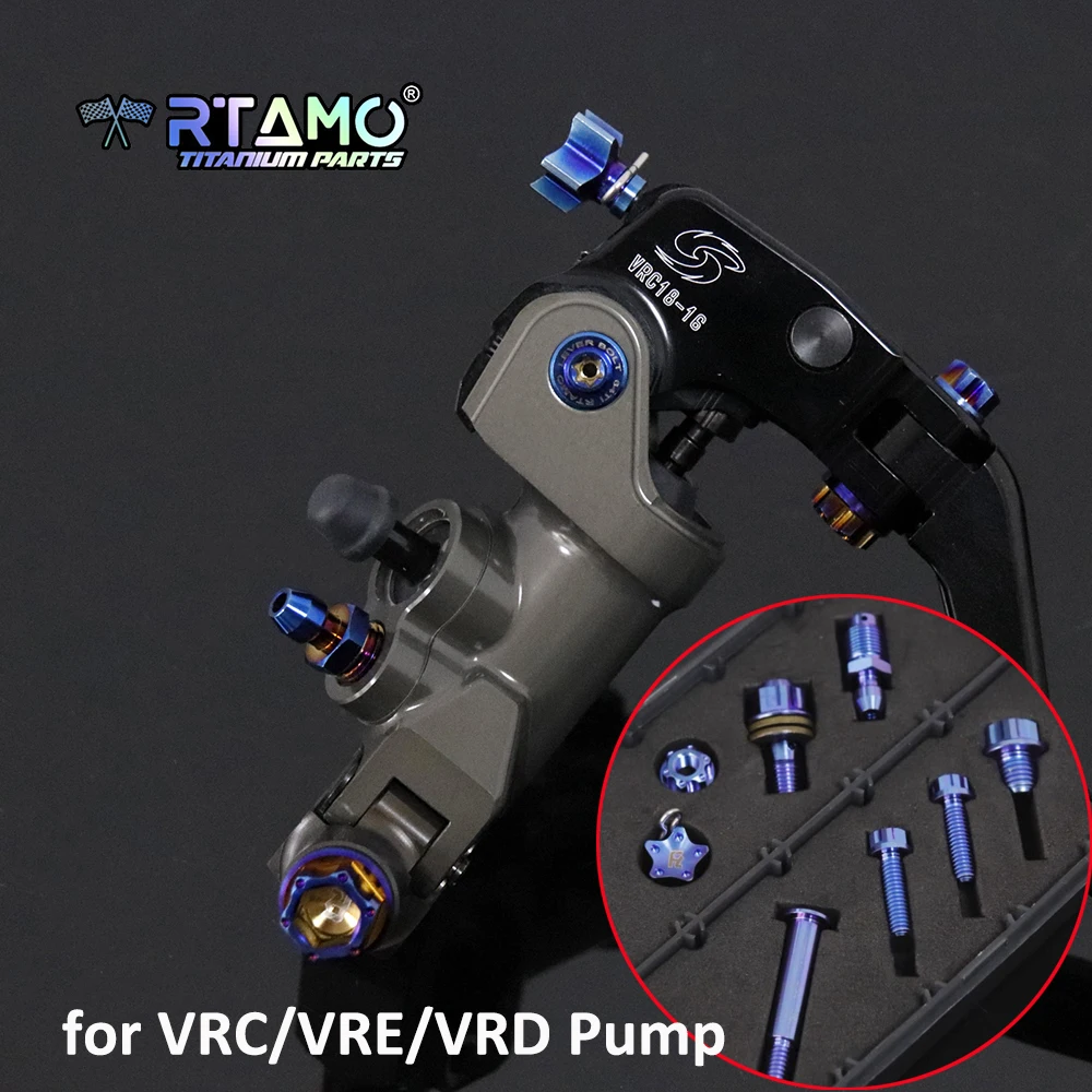 

Титановые болты тормозного насоса RTAMO Gr5 для насоса Galespeed VRC VRD VRE