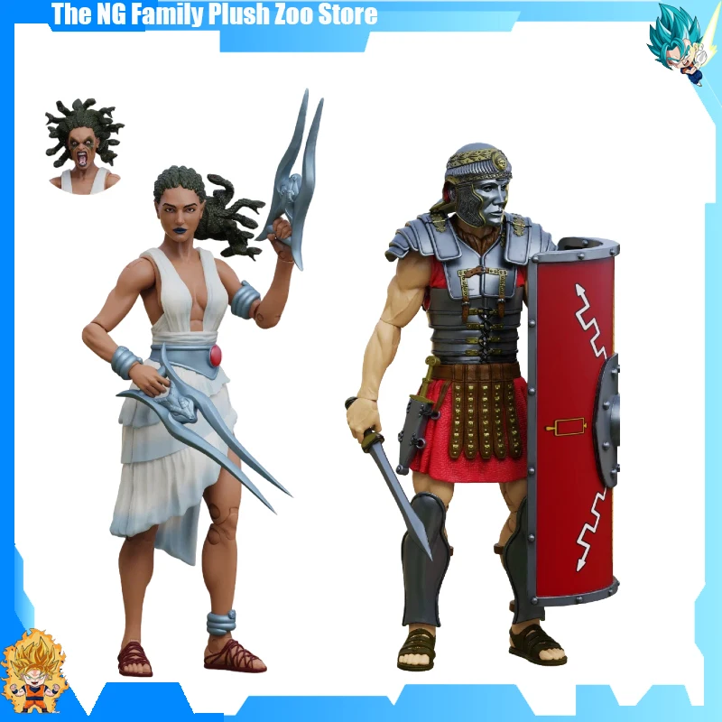 

BFS Boss 10th Anniversary Wave 2 Roman Soldier Athena Medusa 4-Inch Action Toy Figures Collectible Toys For Adults