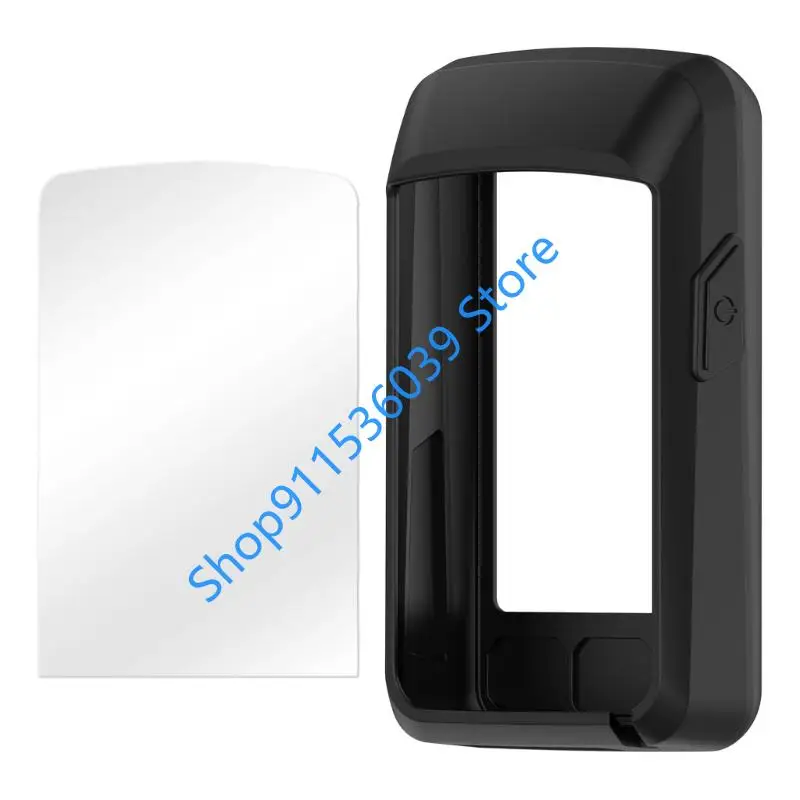 غطاء حماية من السيليكون لهاتف Wahoo ELEMNT ROAM 3 للدراجات الهوائية GPS حافظة حماية للكمبيوتر مع طبقة حماية للشاشة