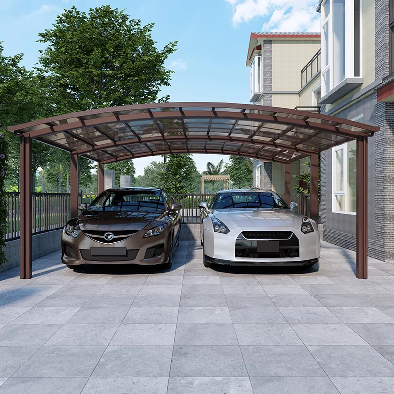 

Наружный сборный гаражный сарай, навес для автомобиля, складской тент, садовое здание, сверхмощная металлическая крыша для балкона