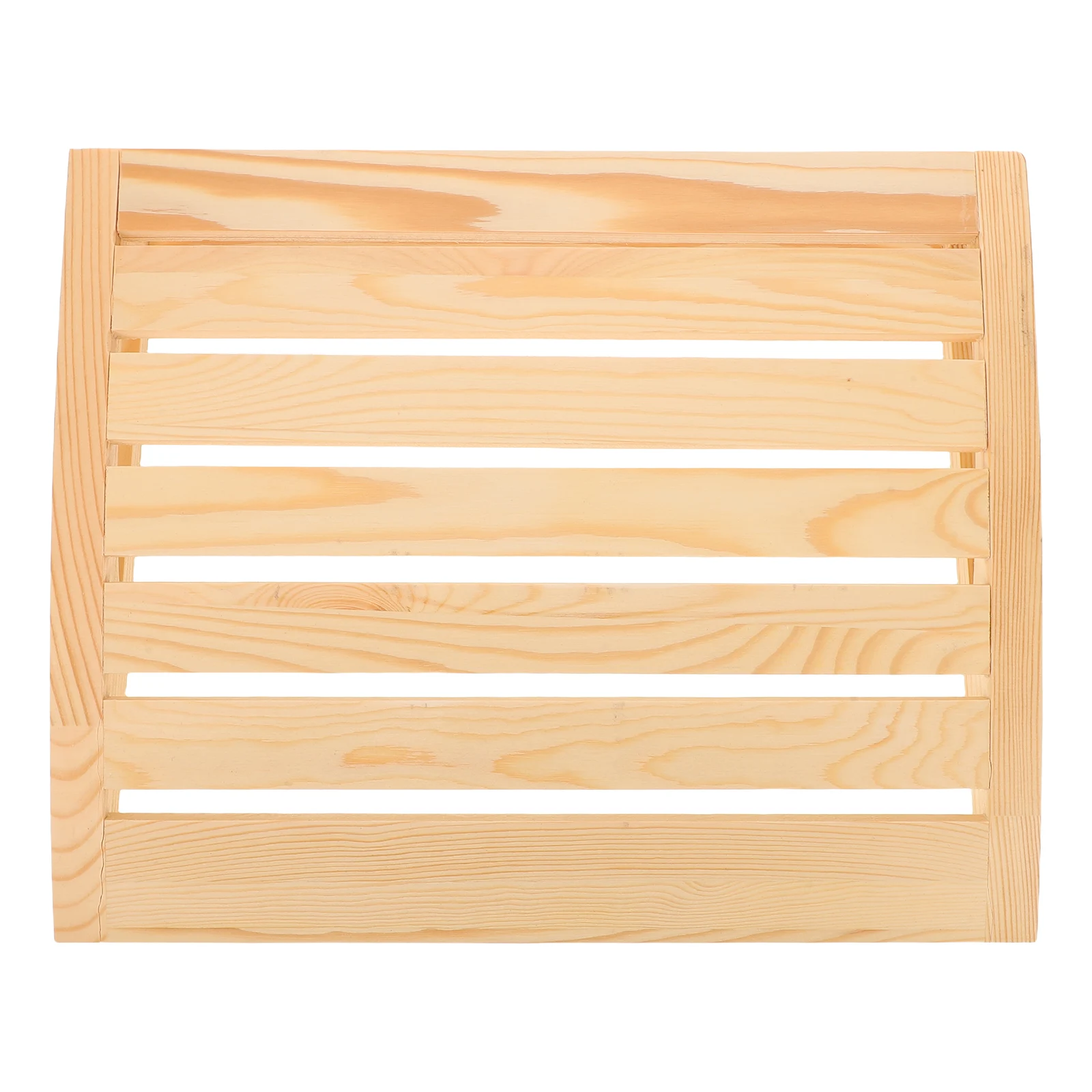 

Solid Wood Sauna Pillow Headrest Ergonomic Neck Support Handmade Cushion for Bath Spa Accessories Luxury Sauna Cushion for Bench