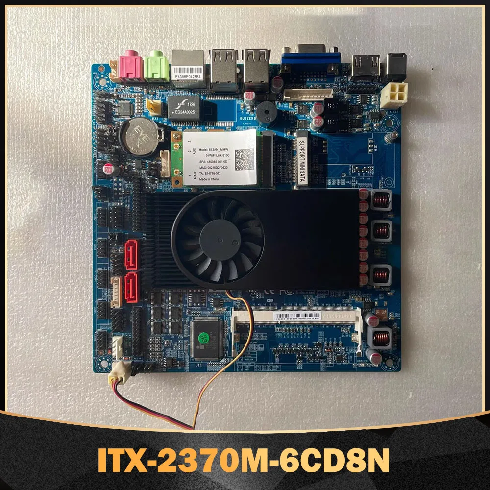 ITX-2370M-6CD8N Industrial Control Computer Integrated board high stability
