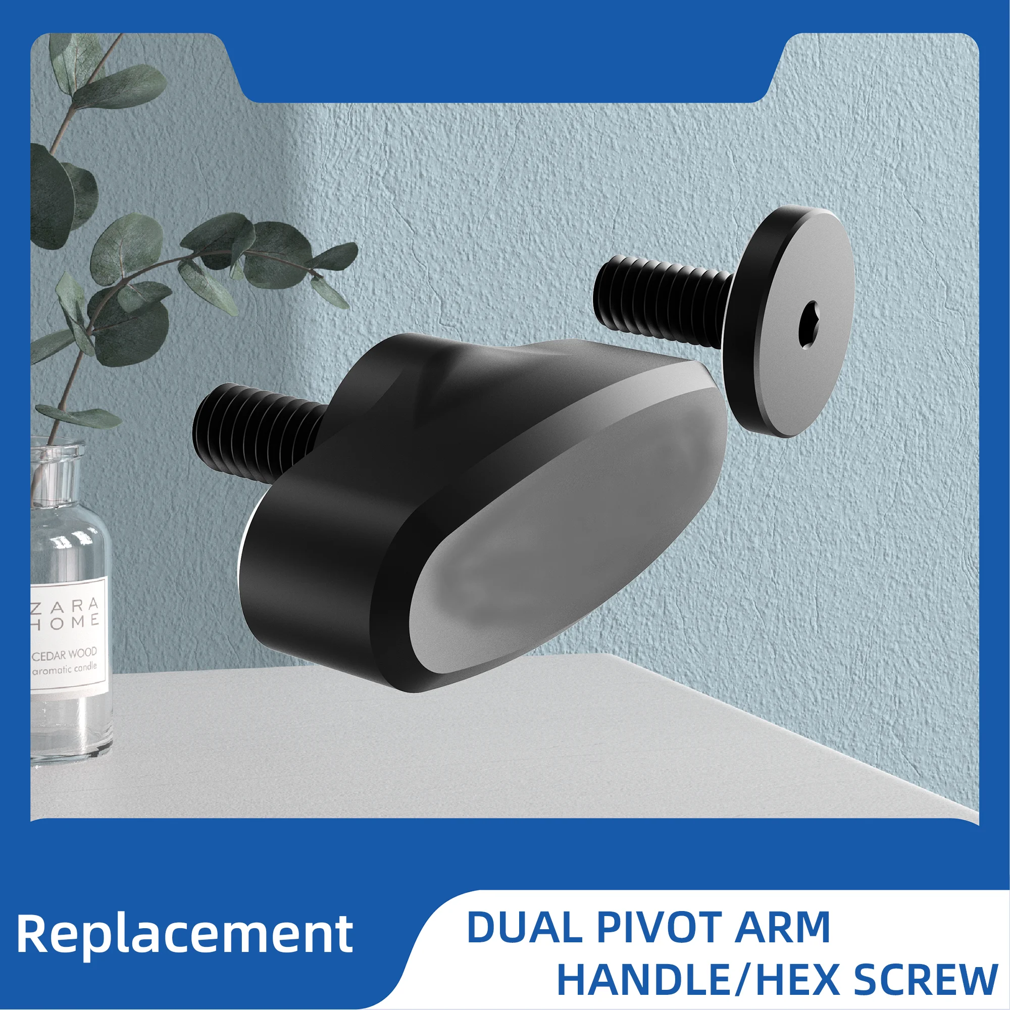 Replacement - Dual Pivot Arm Handle/Hex Screw