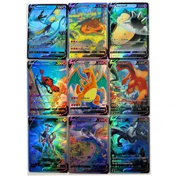 9 sztuk/zestaw PTCG Lugia Arceus angielskie zabawki hobby Hobby kolekcje kolekcja gier karty Anime