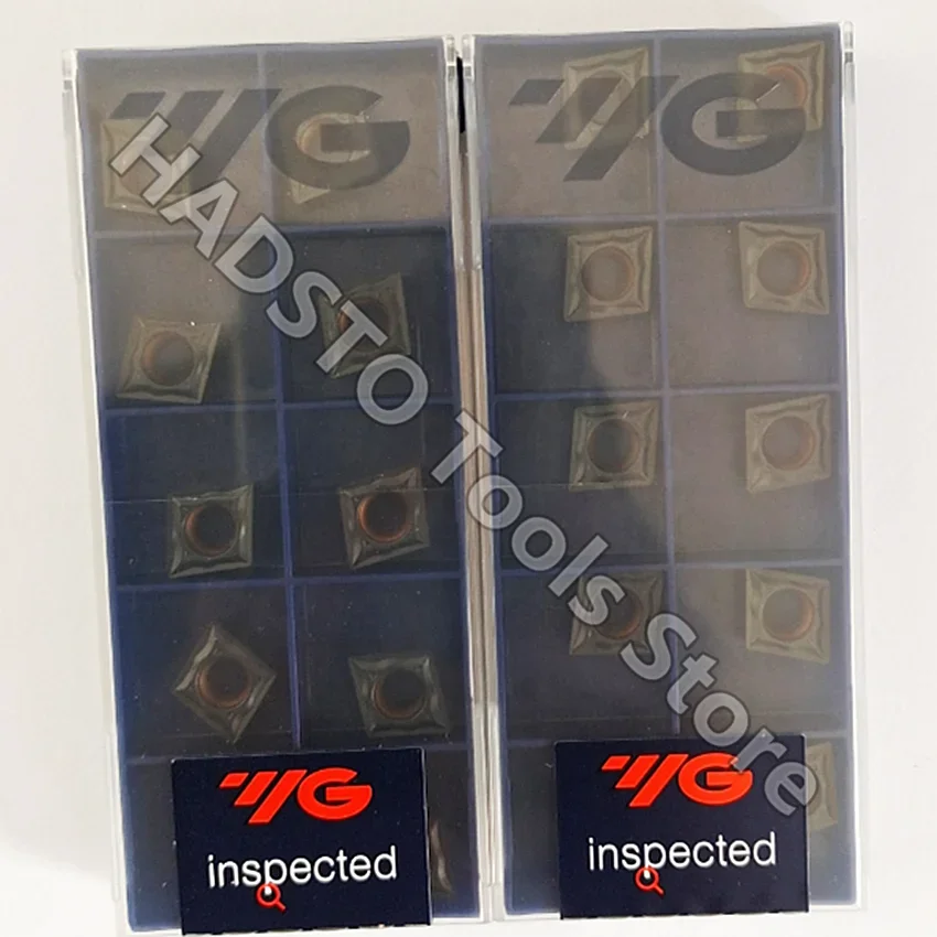CCMT09T304-UF YG3010 YG3020 CCMT09T304-UF CCMT09T304 CCMT32.51 YG-1 YG CNC كربيد إدراج تحول إدراجات للصلب والحديد الزهر #4