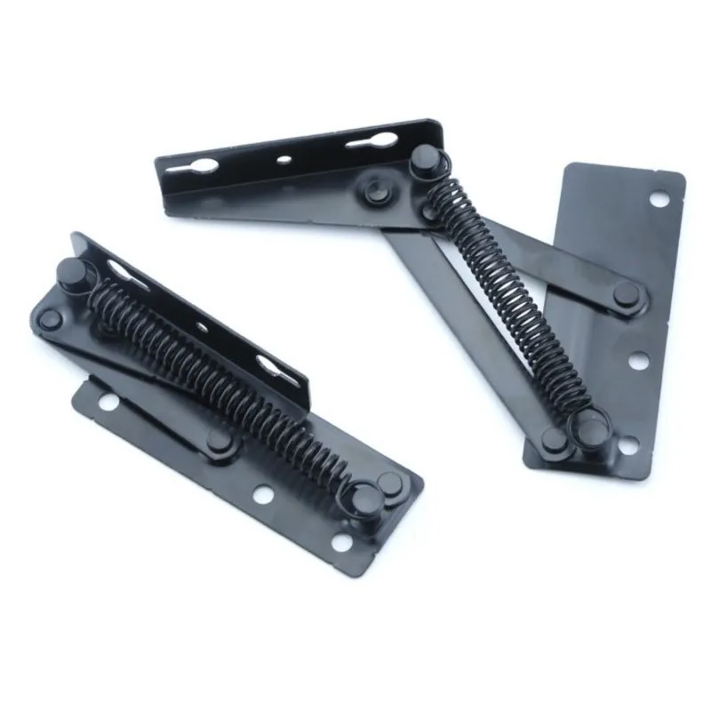 Cabinet Upturn Bracket Hinge 75 Degree Sofa Folding Spring Hinge Upturn Support Hinge Hardware Fittings