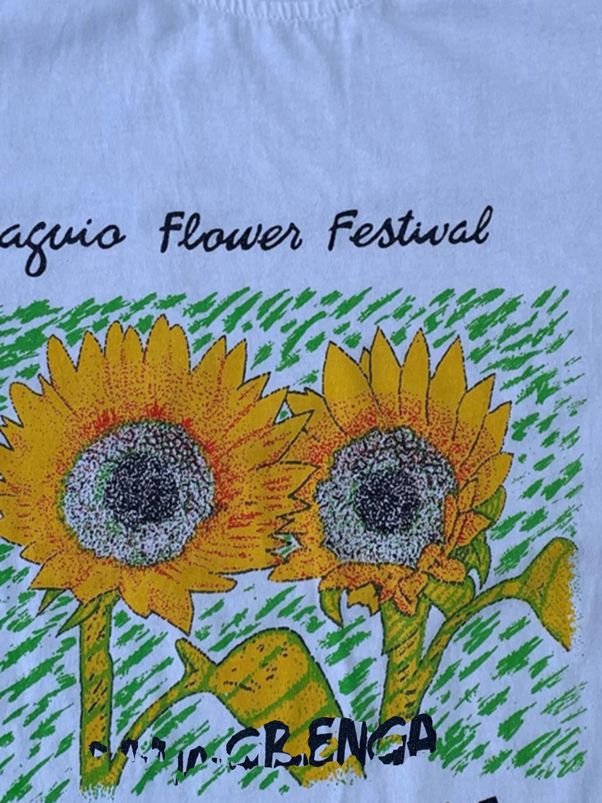 Artistic Sunflower Long Sleeve Cotton T-Shirt Men's Fashionable Streetwear Youthful Plant Floral Print Comfortable Loose Fit
