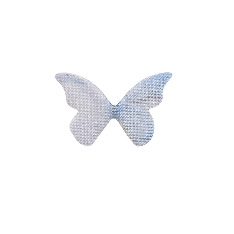 20PCS Organza ผีเสื้อเล็บ Charms Gauze อุปกรณ์เสริมสําหรับตกแต่งเล็บเล็บ DIY ตกแต่งออกแบบอุปกรณ์วัสดุ