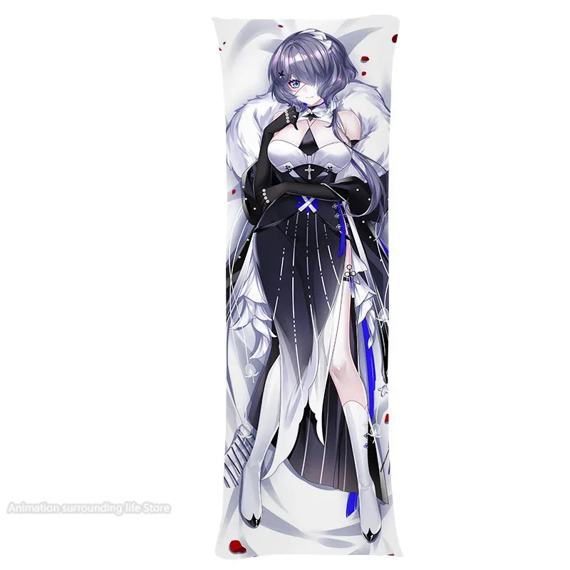 Arknights Whisperain Dakimakura funda de almohada con estampado de dos lados, accesorios de Cosplay, regalos de Otaku