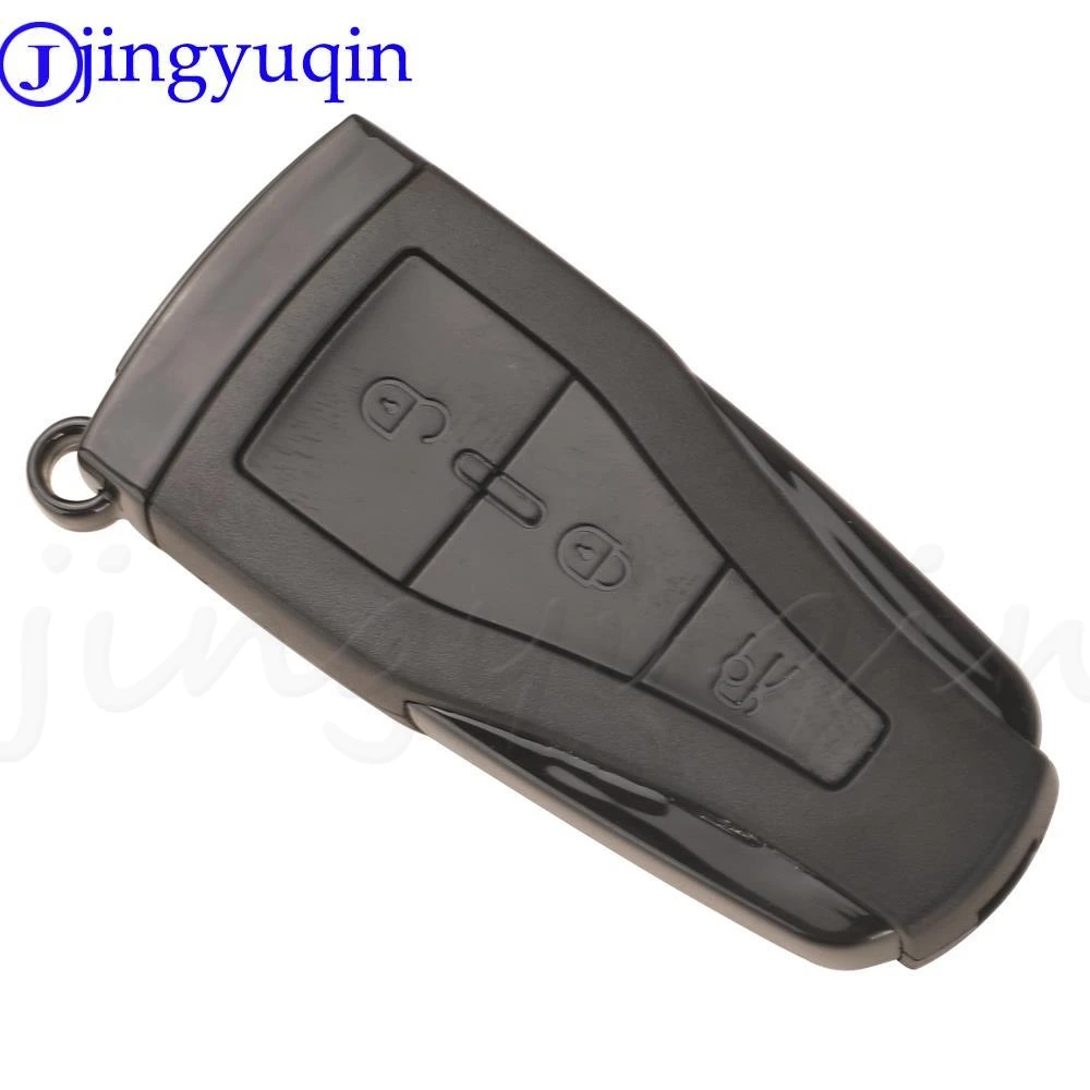 jingyuqin 3 Buttons Remote Smart Car Key Shell Case For MG MG550 MG6 2011 2012 2013 2014 2015 With Blank Blade Replacement Fob