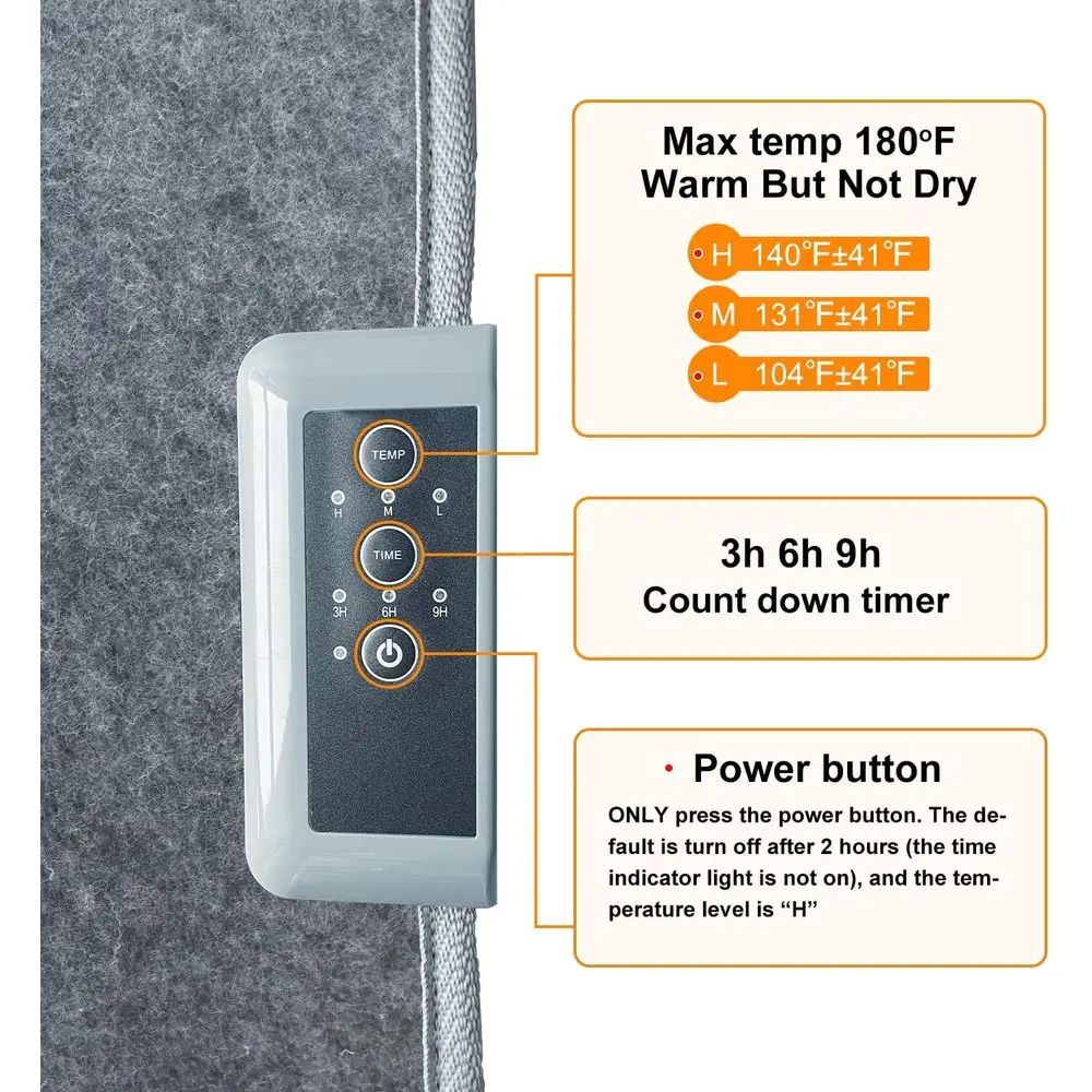 Compact Desk Heater with Leg Warmer, 235W Personal Space Warmer, Overheat Protection, Timer, Quiet Operation, Easy to Set Up for