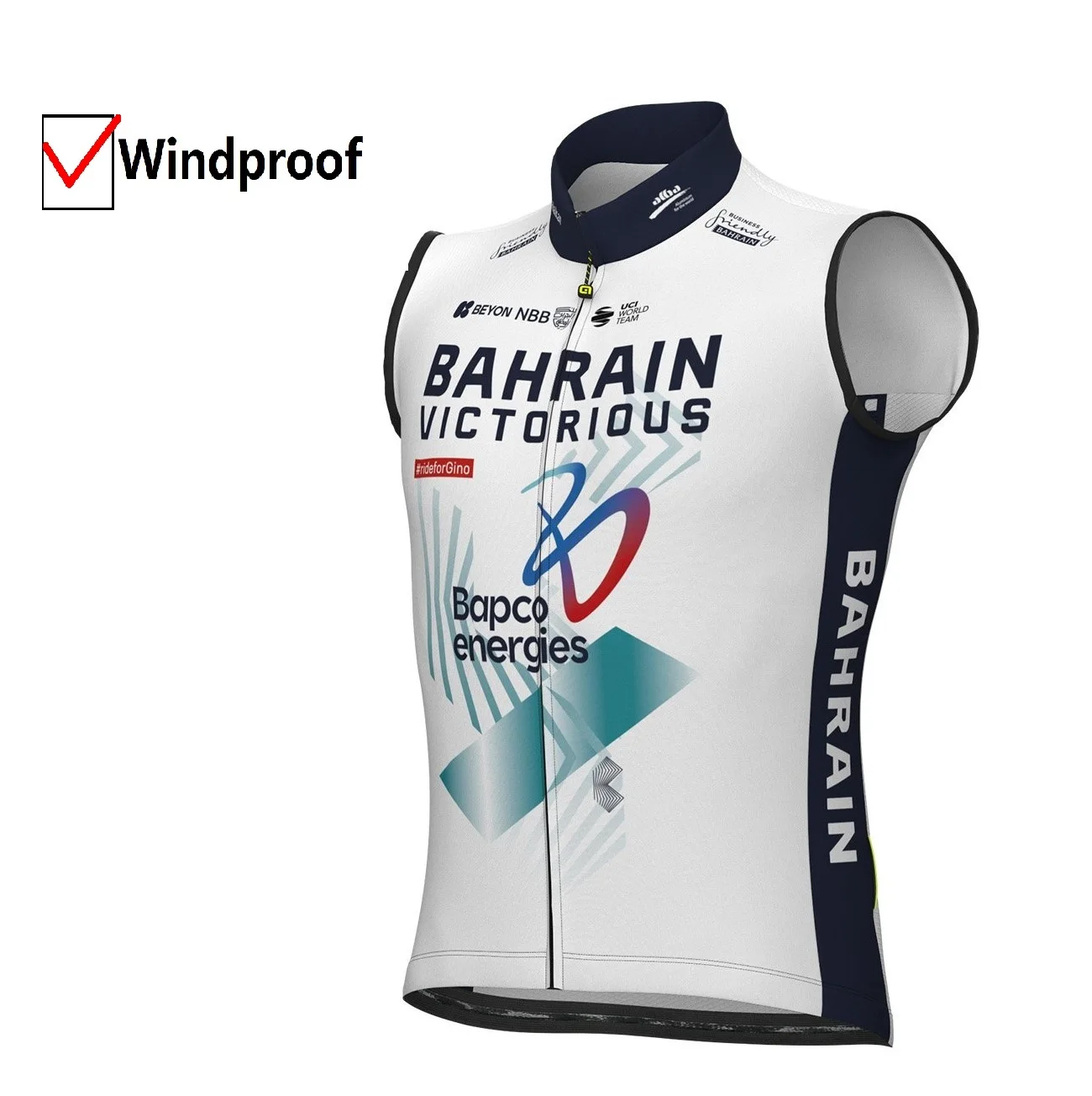 

2025 BAHRAIN VICTORIOUS Team Sleeveless Cycling SUMMER/FLEECE/WINDPROOF/ Vest Mtb Clothing Bicycle Maillot Ciclismo