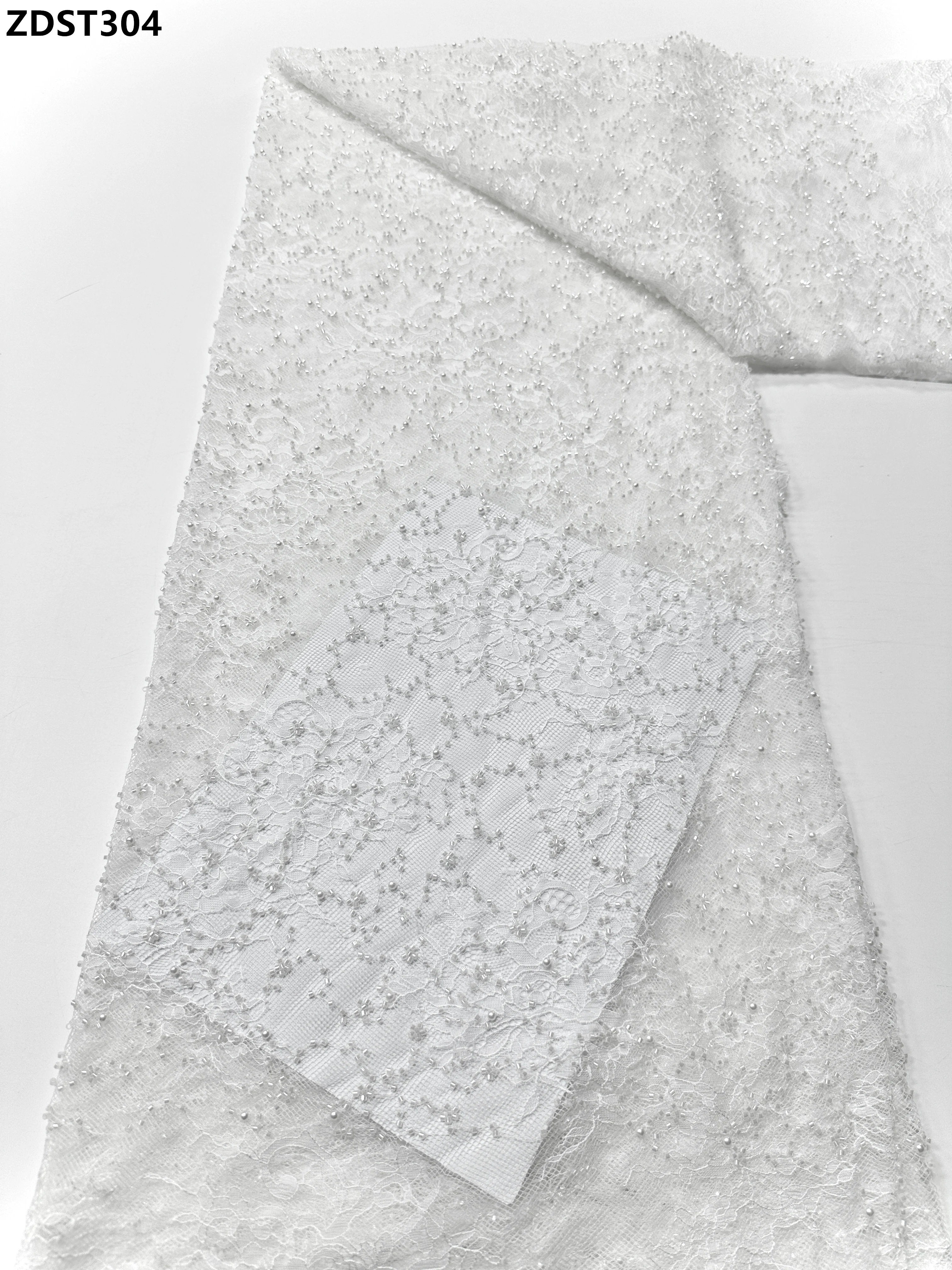 

2026 Bridal Wedding Party French Net Sequins Lace Sewing Embroidered Lace Tulle Nigerian Lace Fabric