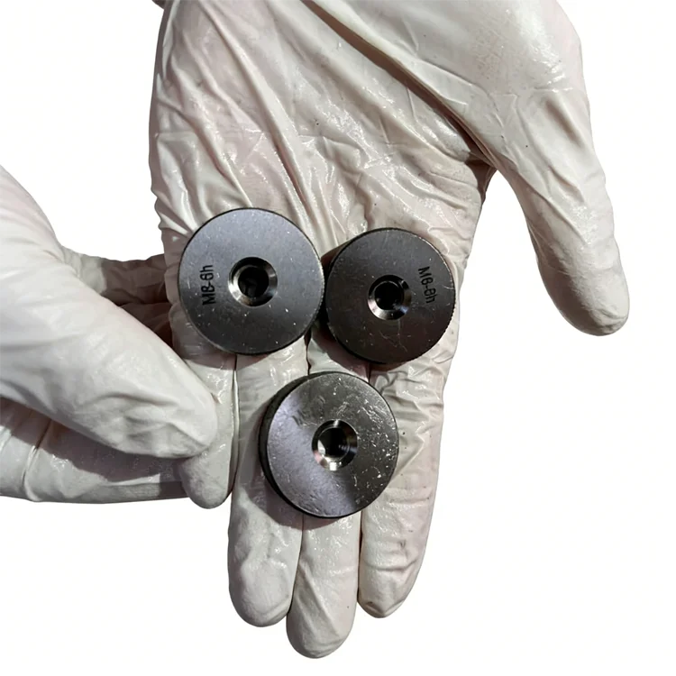 High-precision GCr15 Steel Thread Ring Gauge Thickness Gauge 0.001 API Coating Measurement RNH Brand 1 Year Warranty