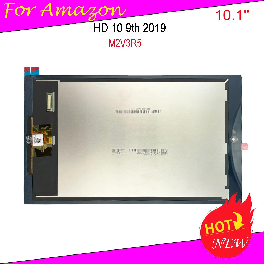

LCD Display For Amazon Fire HD10 2019 HD 10 9th Gen M2V3R5 10.1 inch LCD Display Touch Screen Digitizer Assembly