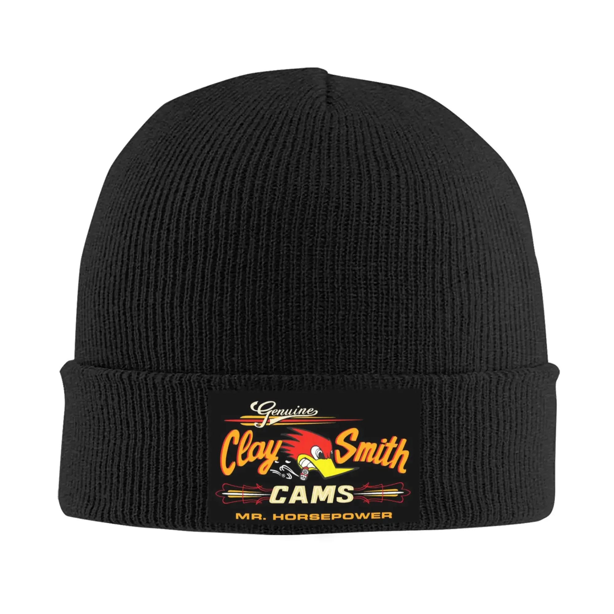 Custom Clay Smith Cams Mr. Horsepower Skullies Beanies Caps Unisex Knitting Hat Adult Racing Motor Motocross Bonnet Hats Ski Cap