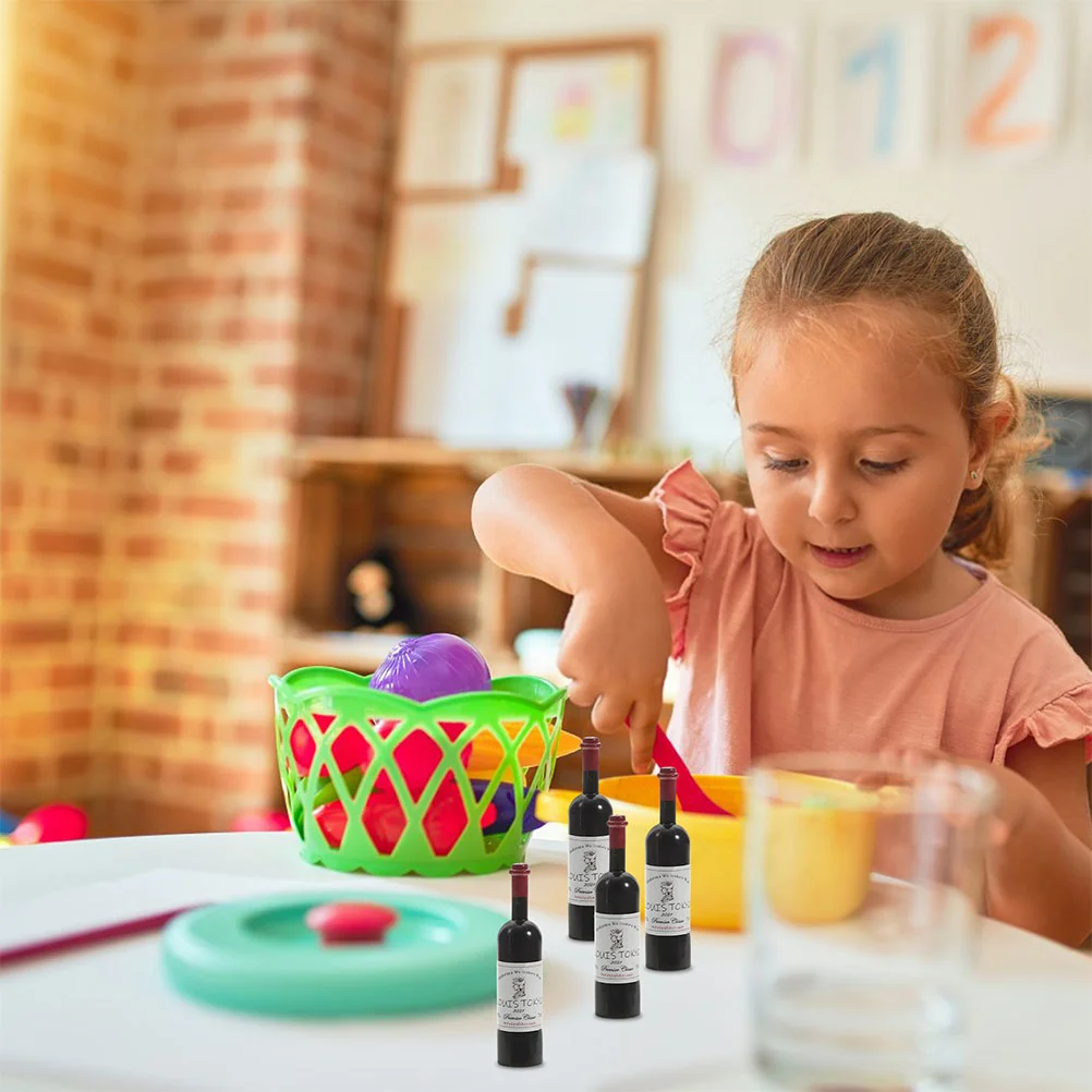 12-delige huis miniatuurfles kleine flessen speelgoed plastic speelgoed