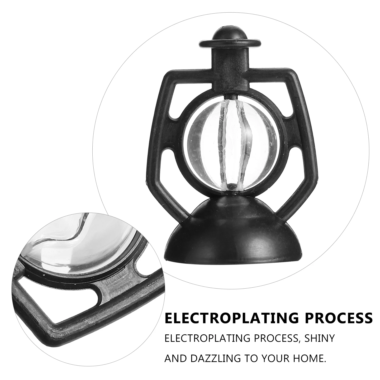 

20pcs Vintage Oil Lamp Pendant Hanging Lamp For Christmas Diy Decor Mini Light Xmas Tree Decoration Simulation Pendent