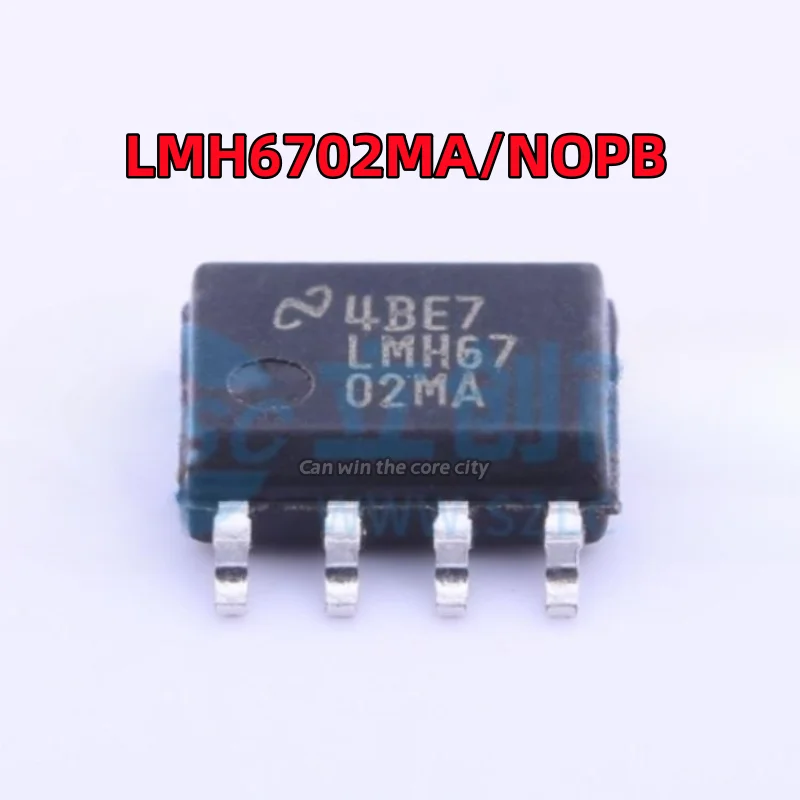 

10 PCS / LOT LMH6702MA / NOPB LMH6702MA LMH6702 SOP8 ultra-low distortion broadband operational amplifier