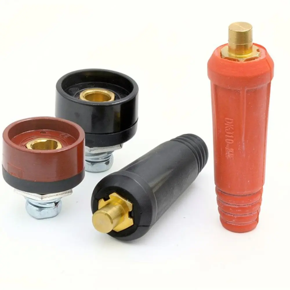 For For ZhengTongDa DKJ10 25 Quick Connect Fitting Socket Plug European Style For Argon Arc Welding Power Welding Applicator