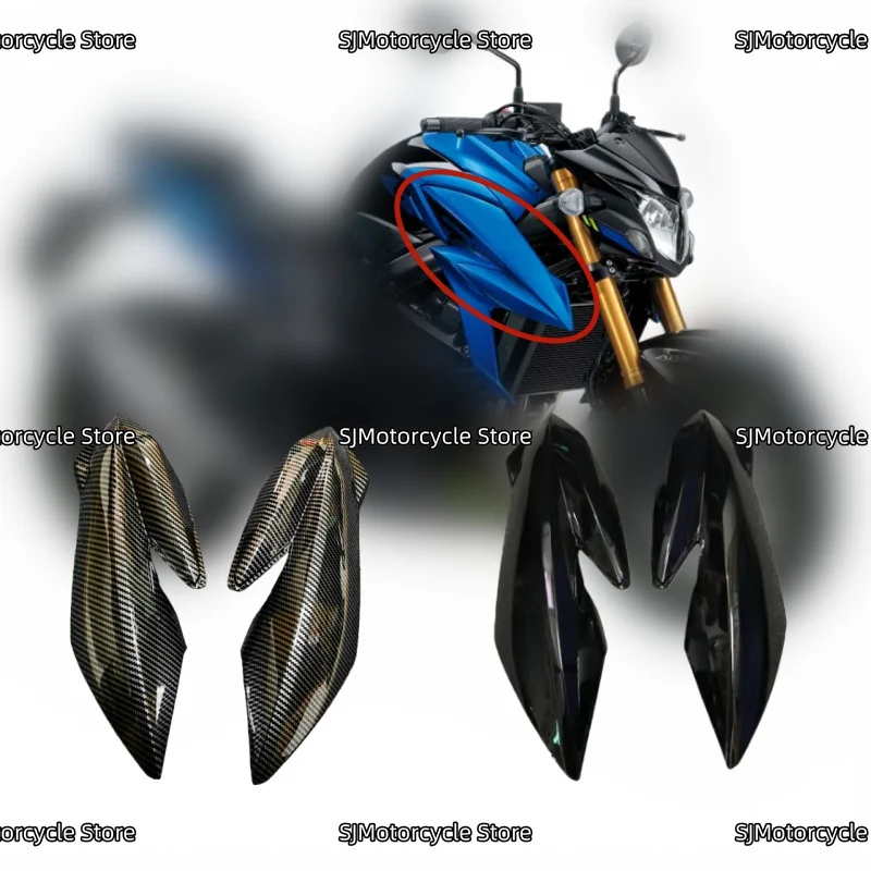 

Radiator Side Cover ABS Injection Fairing Guard Cover Fit for Suzuki GSX-S750 GSXS750 GSXS 750 2017-2022 Motorcycle Accessories