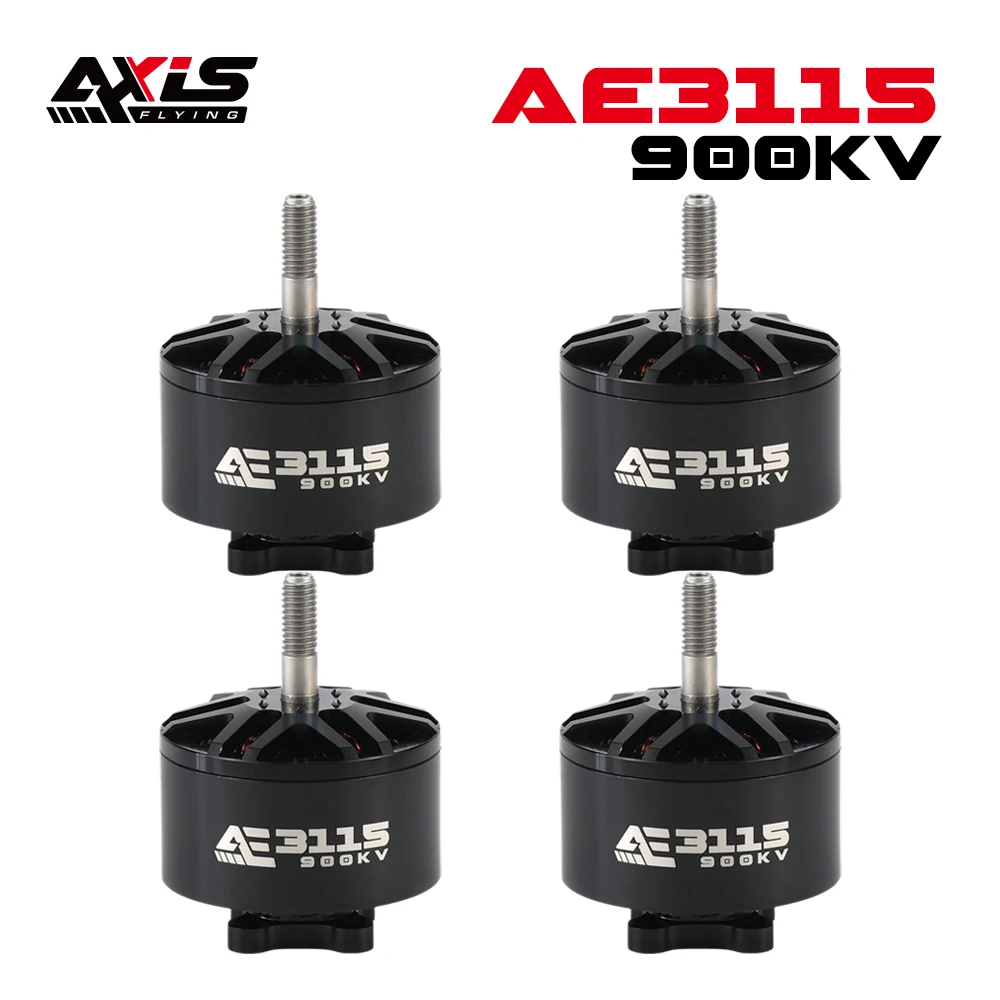 

AxisFlying AE3115 900KV 3-6S бесщеточная модель для 9-10 дюймового FPV радиоуправляемого дрона FPV квадрокоптера Фристайл Diy запчасти