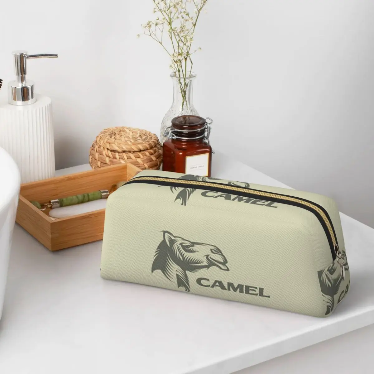 Camel Trophy 6 estuches para lápices para estudiantes, regalos, caja para bolígrafos, bolsa para lápices, estuche para lápices de gran capacidad, soporte para bolígrafos