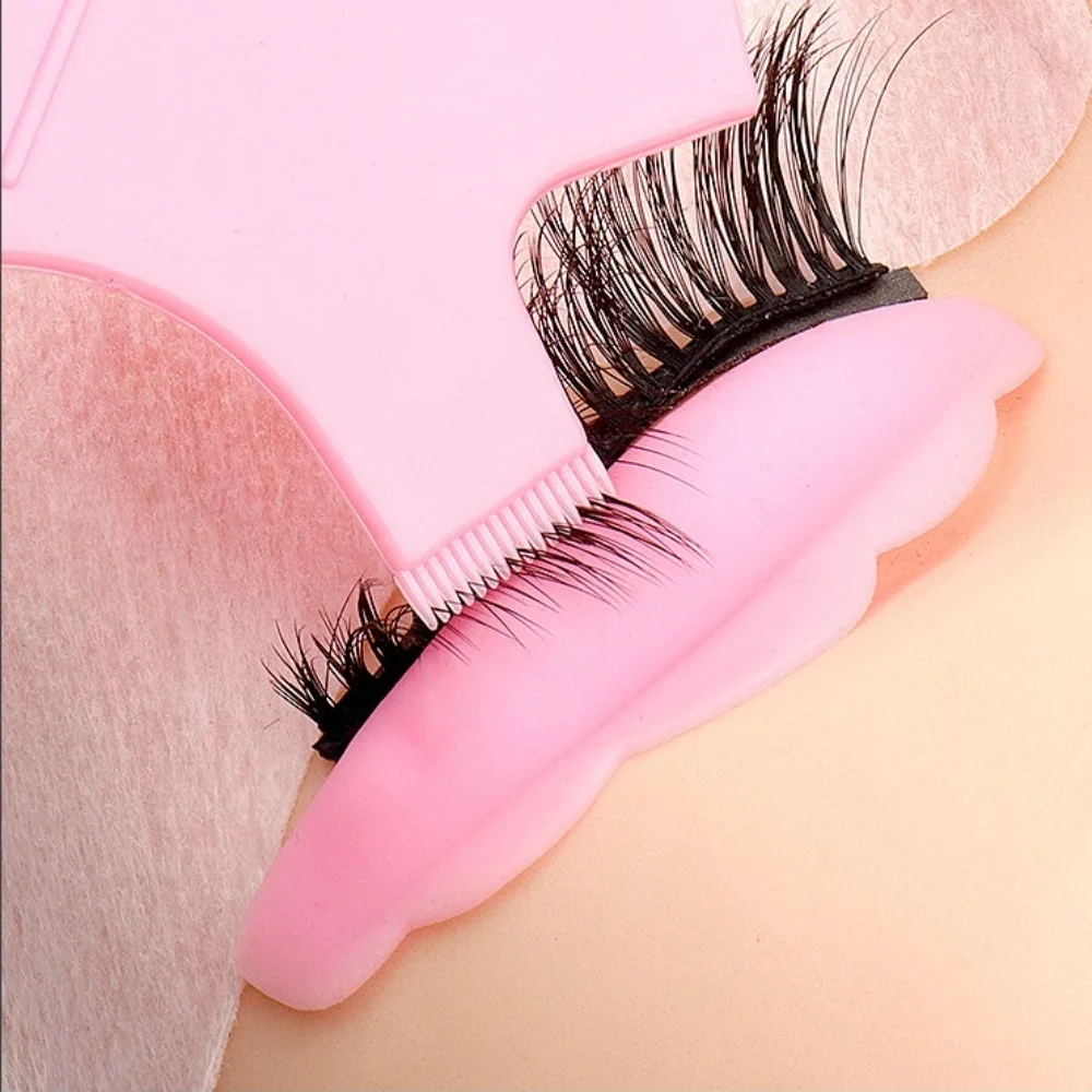 10 stücke Lash Wimpern Pfropfen Silikon Dauerwelle Pad Wimpern 3D Curler Eye Patches Applikator Werkzeuge Wimpern Verlängerung Zubehör